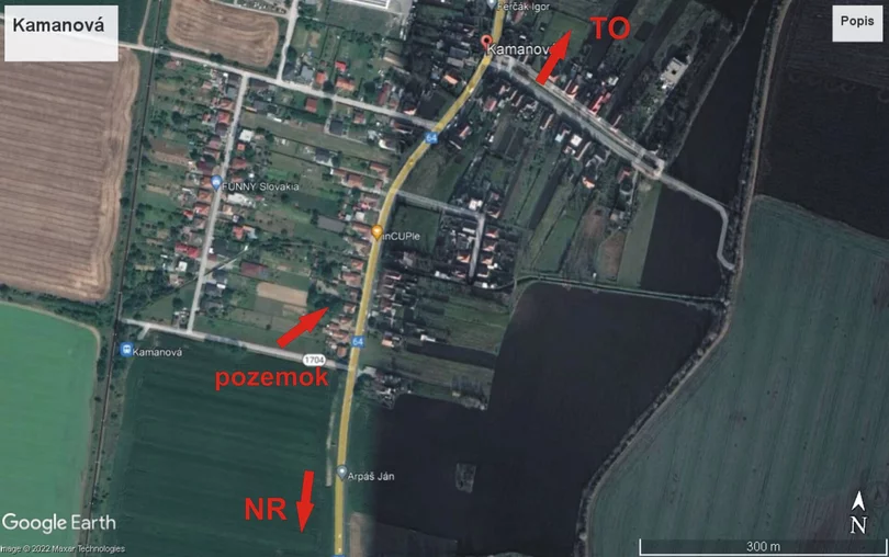 Kamanová - slnečný pozemok Kamanová - slnečný pozemok
