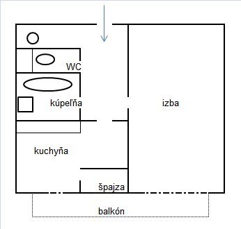 Topoľčany - byt na námestí