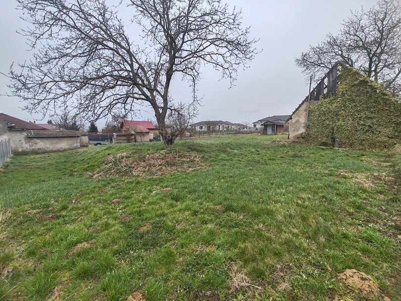 Veľké Dvorany - rovinatá záhrada