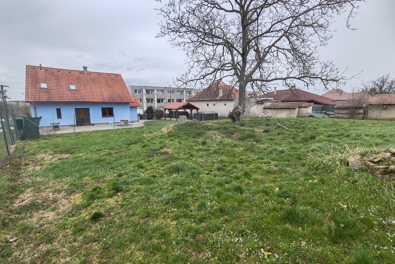 Veľké Dvorany - rovinatá záhrada