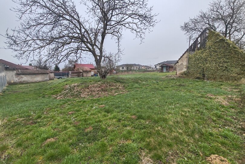 Veľké Dvorany - rovinatá záhrada